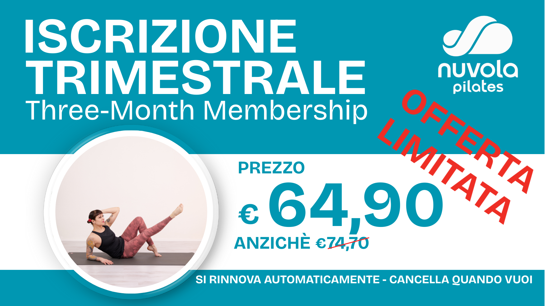 NEW!!! 3 Mesi di Membership - Prova Gratuita 7 Giorni