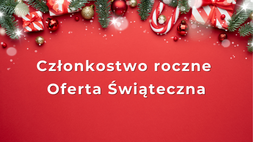 Roczna subskrypcja - Oferta Świąteczna