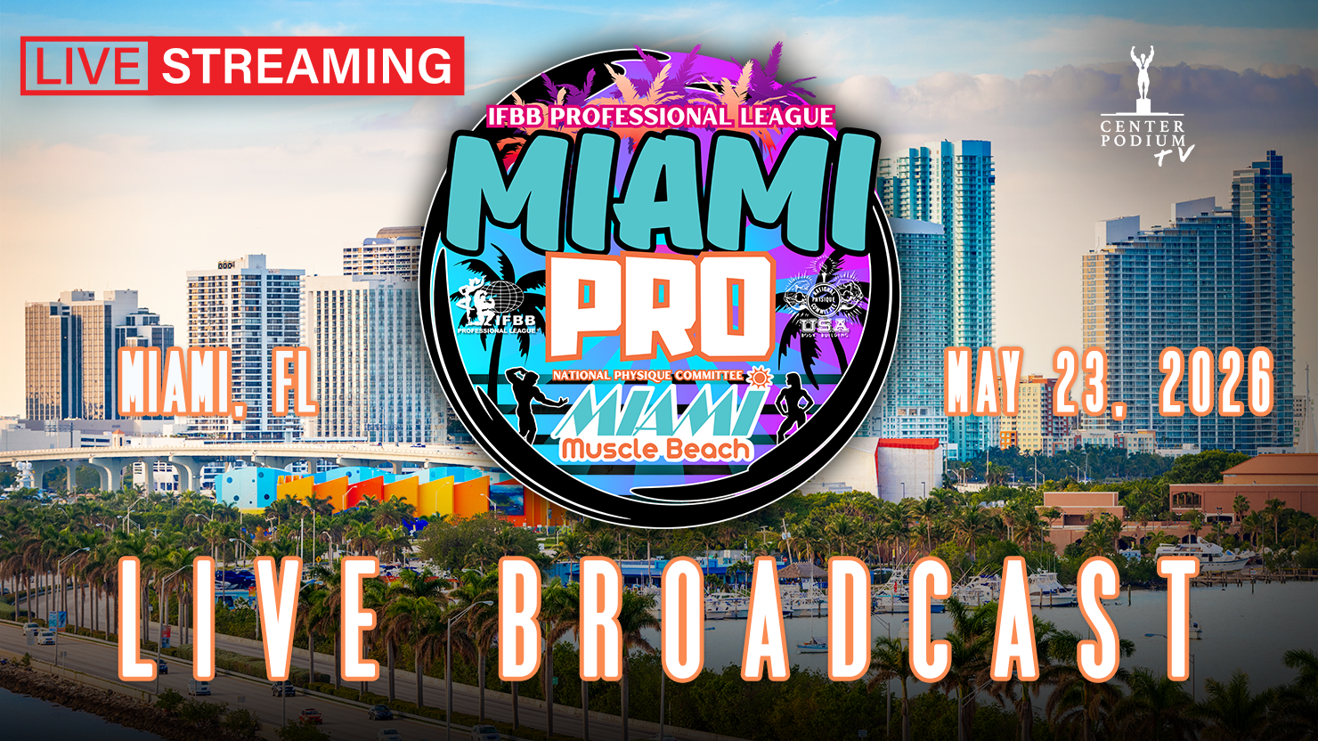 2026 IFBB Miami Pro/NPC Miami Muscle Beach