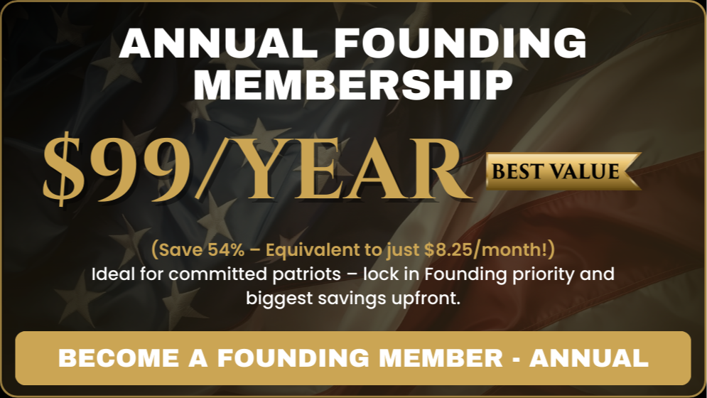 Founding Patriot Member - Annual