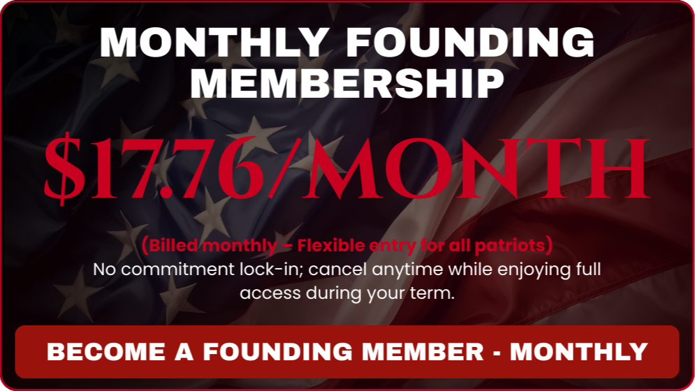 Proud American Founding Member - Monthly