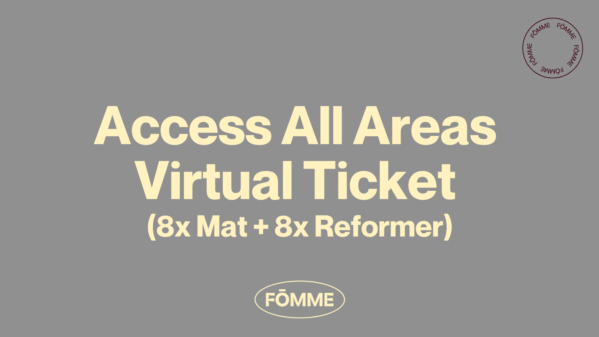 ACCESS ALL AREAS VIRTUAL TICKET (16)