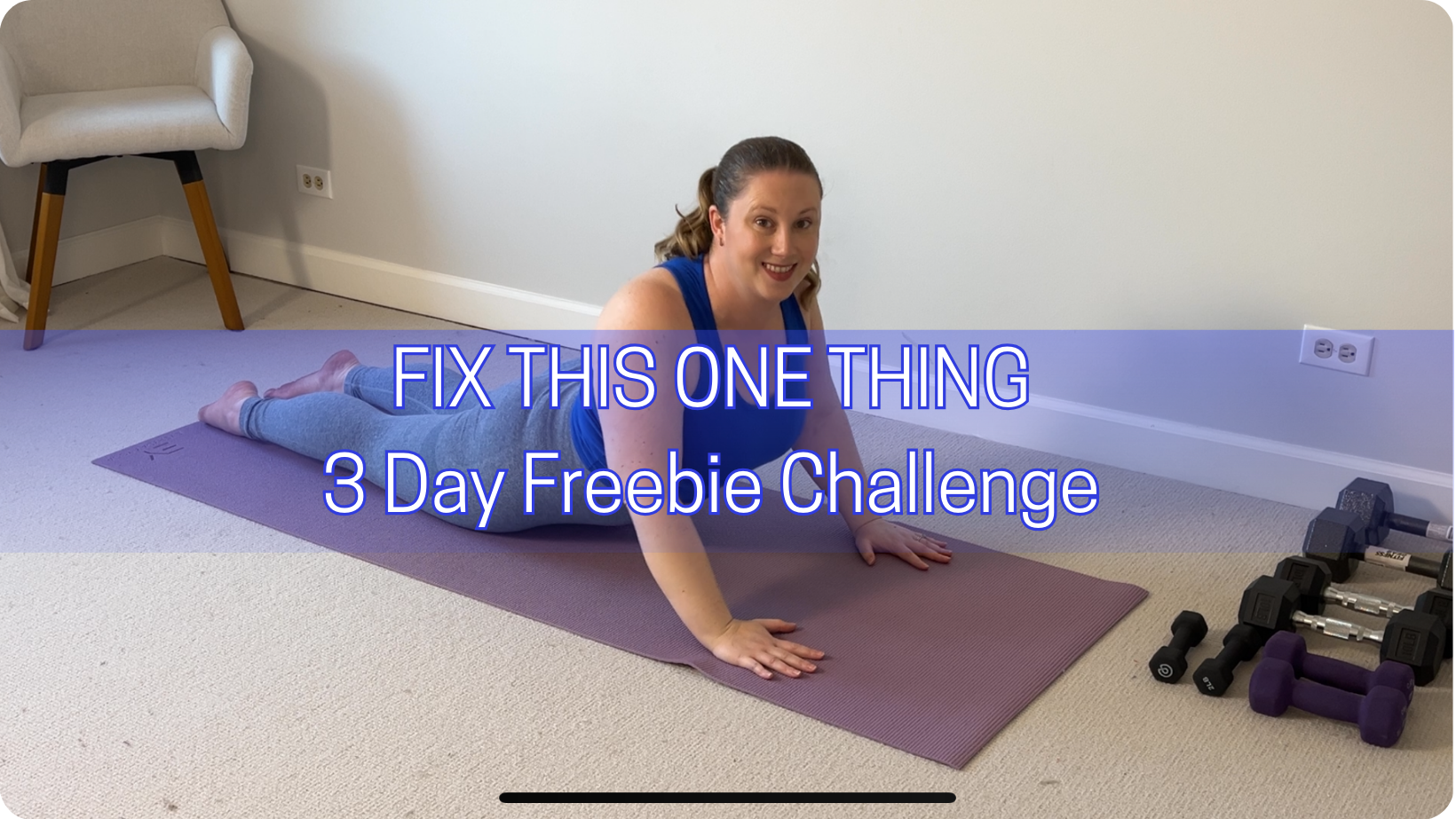 Fix This One Thing 3 Day Freebie Challenge