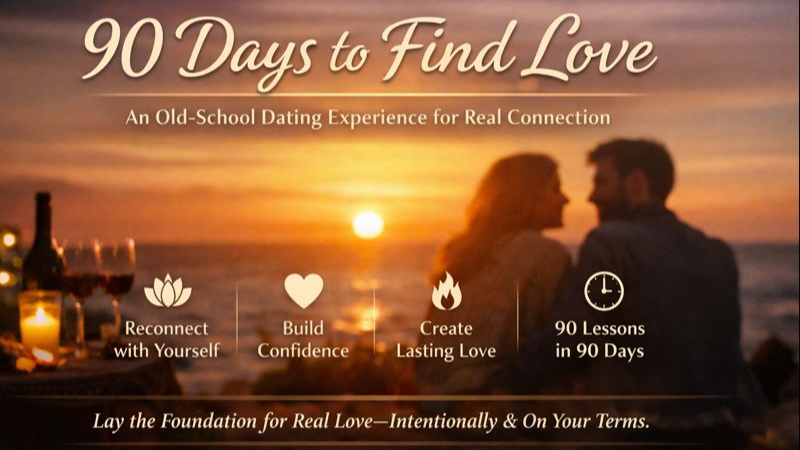 90 Days to Find Love I An Old-School Dating Experience for Real Connection