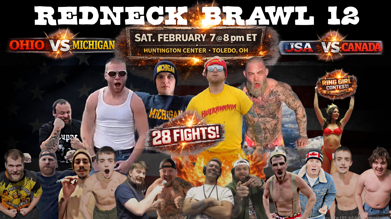 Redneck Brawl 12 Replay - Toledo, OH