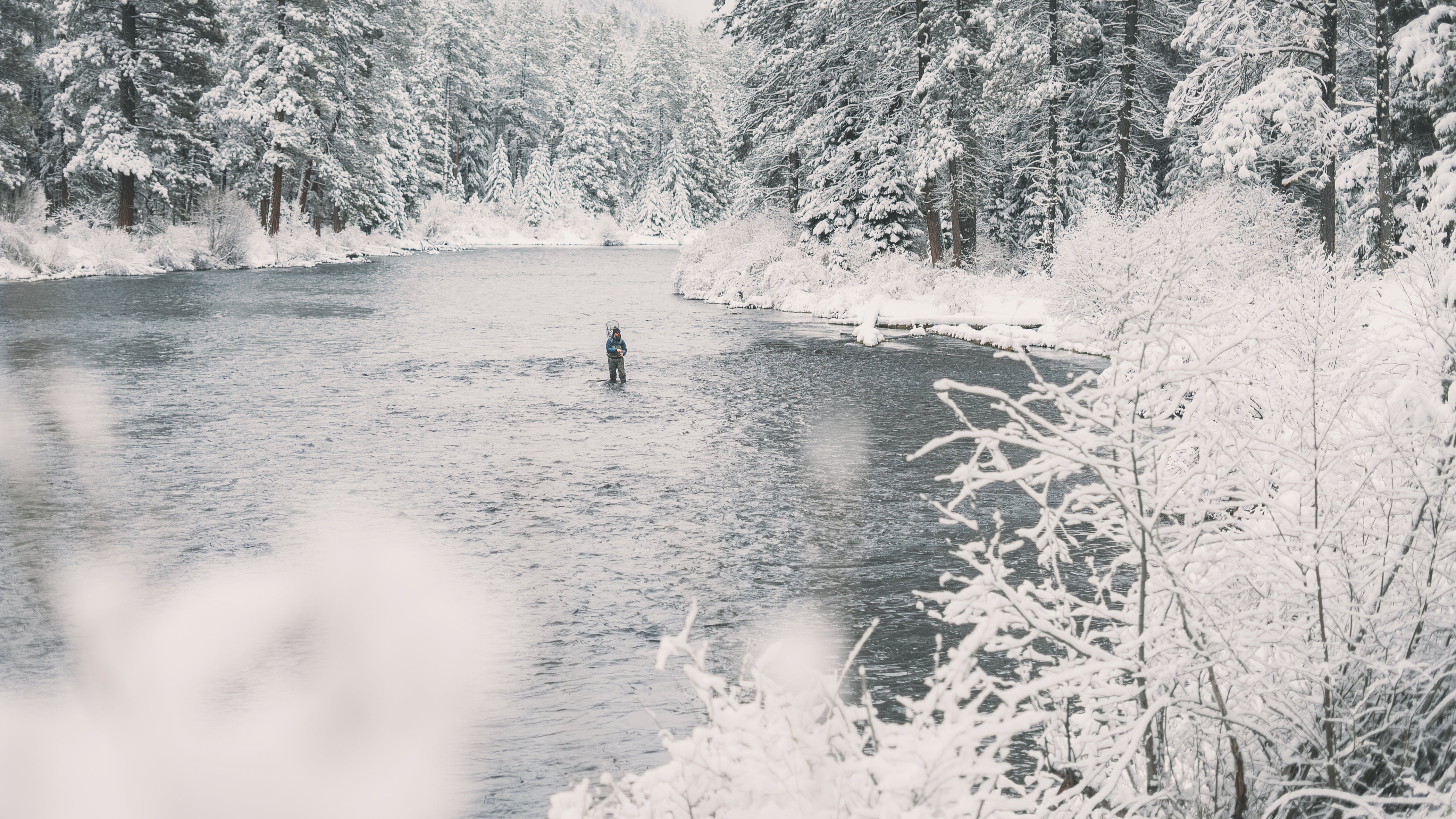 Winter Trout Fishing with Boots Allen