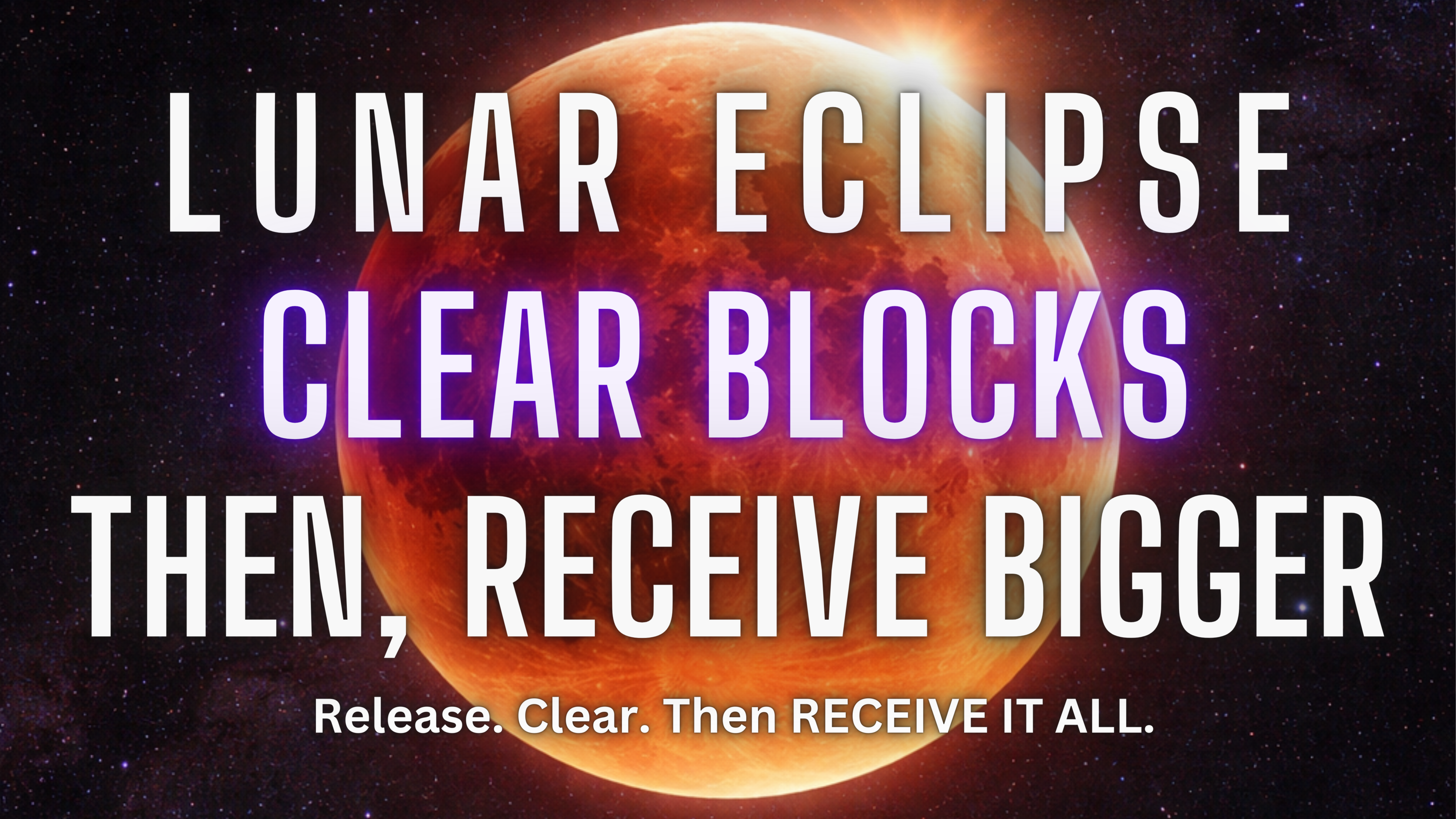 The Blood Moon Lunar Eclipse 3/3 Activation