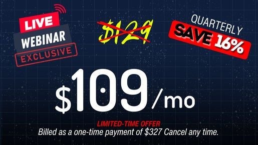 16% off | Billed Quarterly