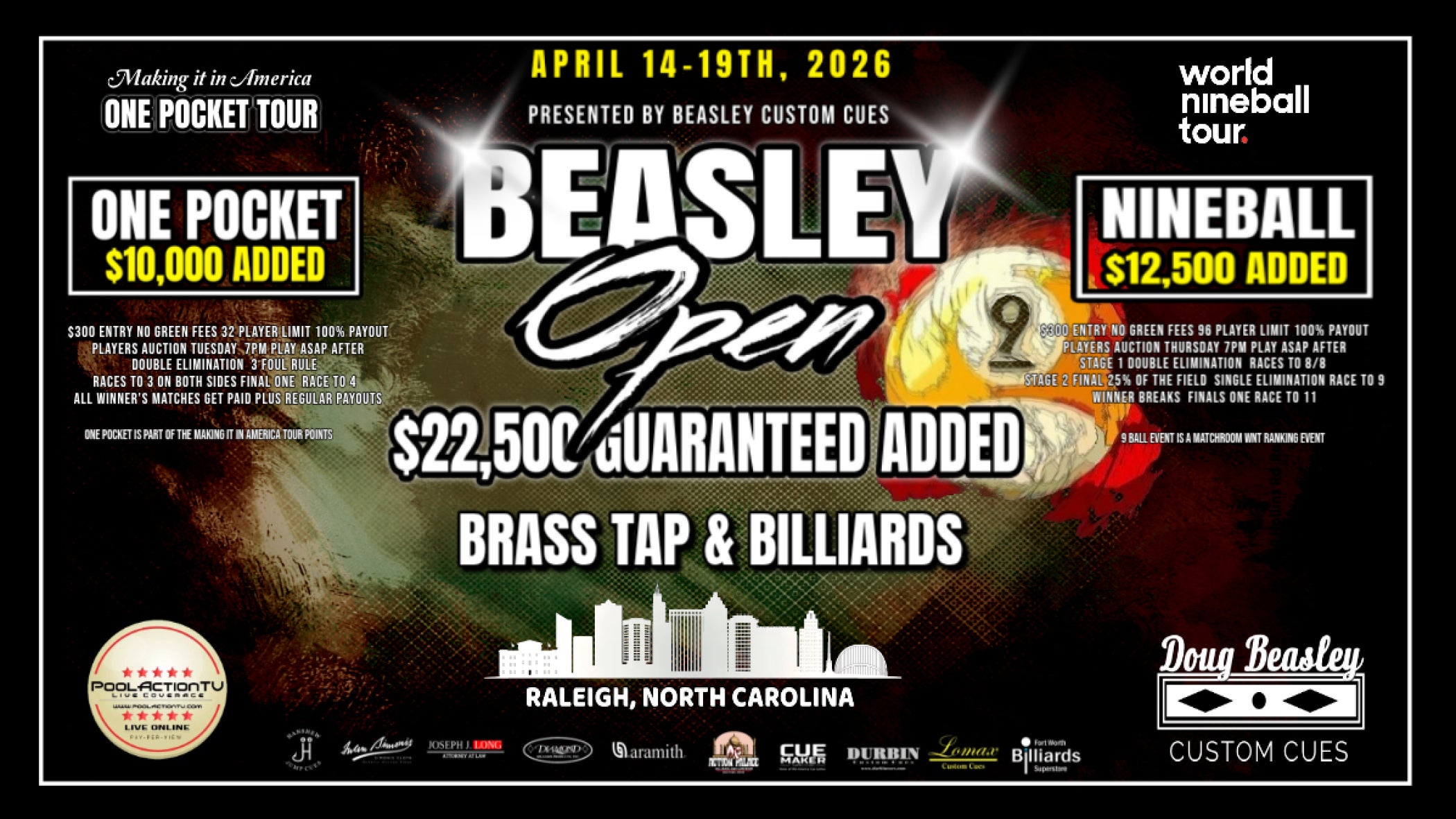 Beasley Open 2026 All Event Pass 