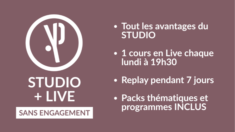 Studio + Live / Sans engagement