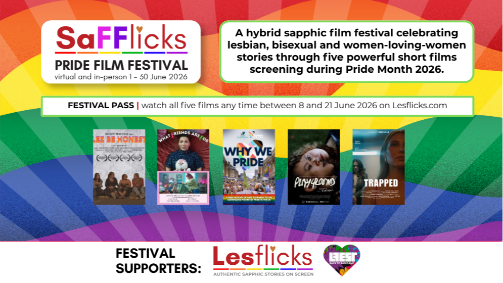 Safflicks Pride Film Festival 8-21 June 2026