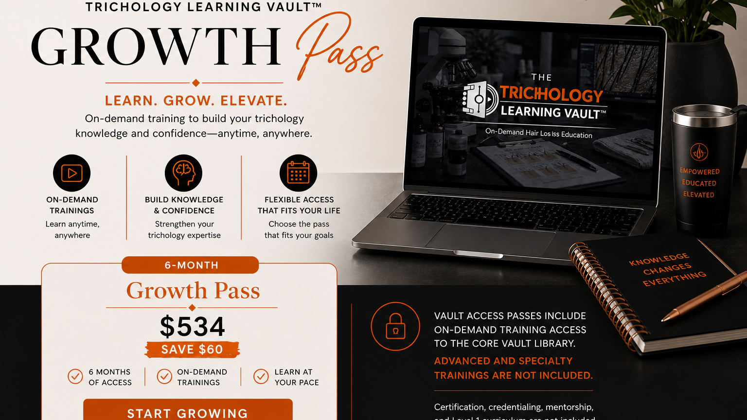 6-Month Growth Pass