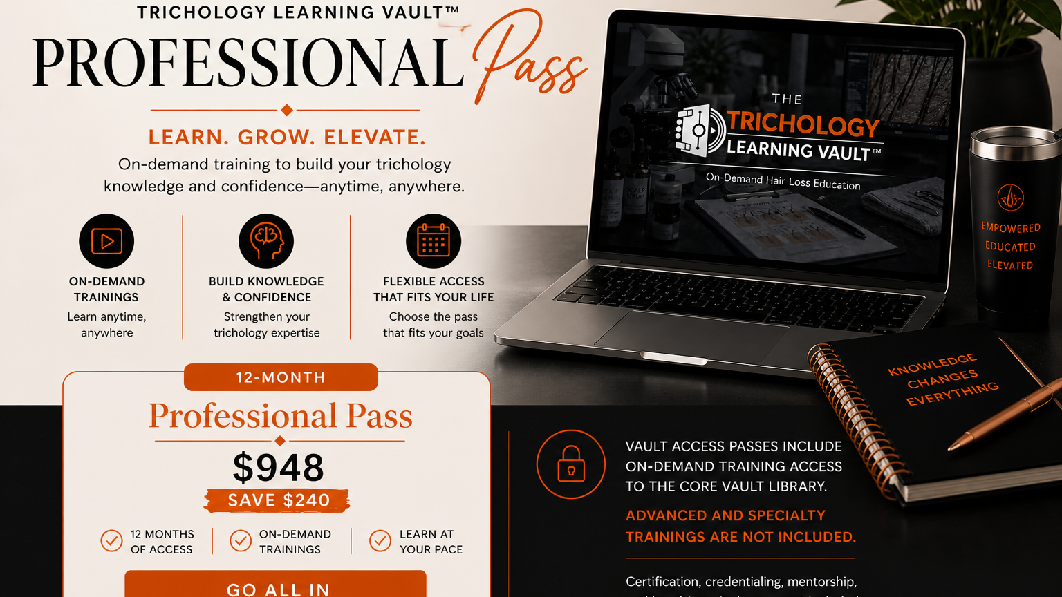 12-Month Professional Pass