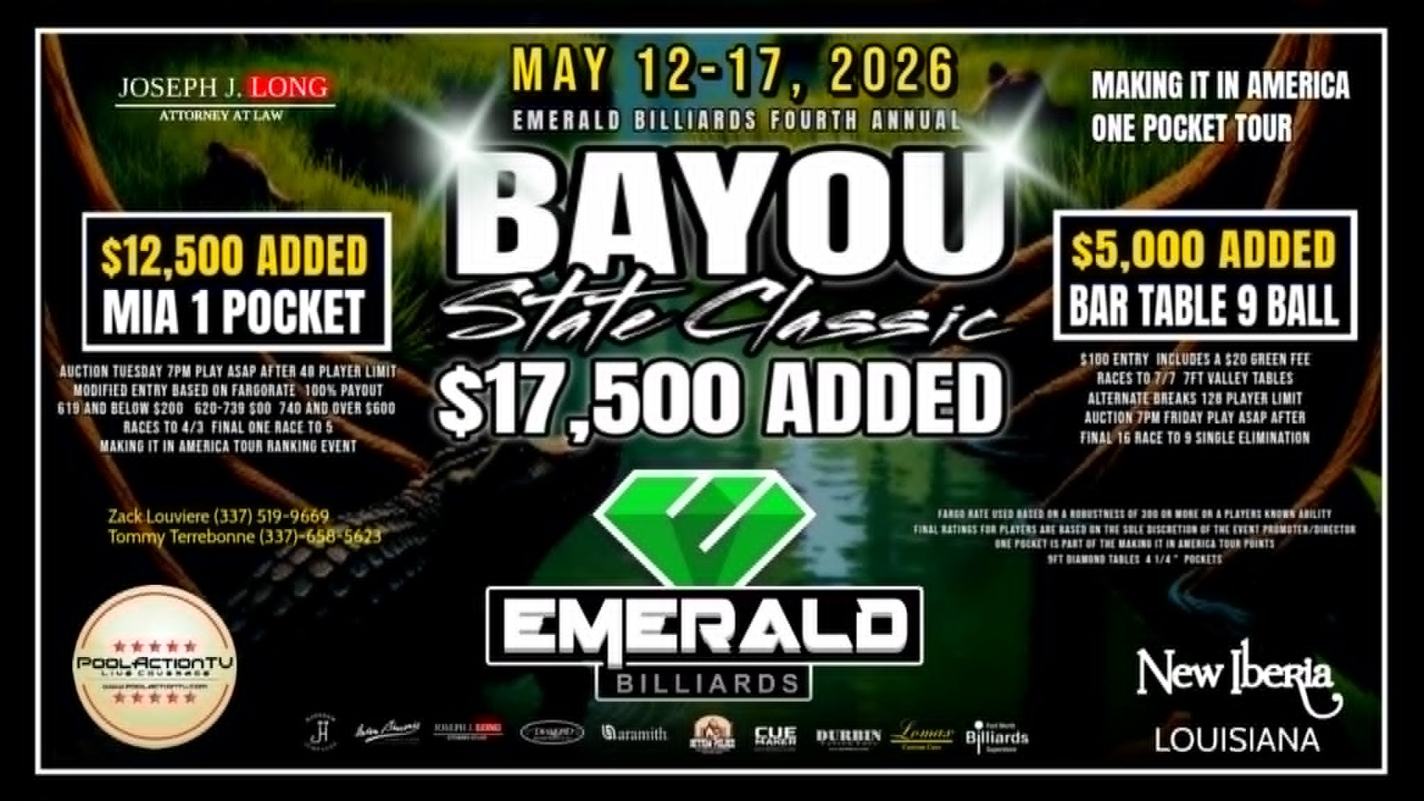 Bayou State Open 2026 Sunday