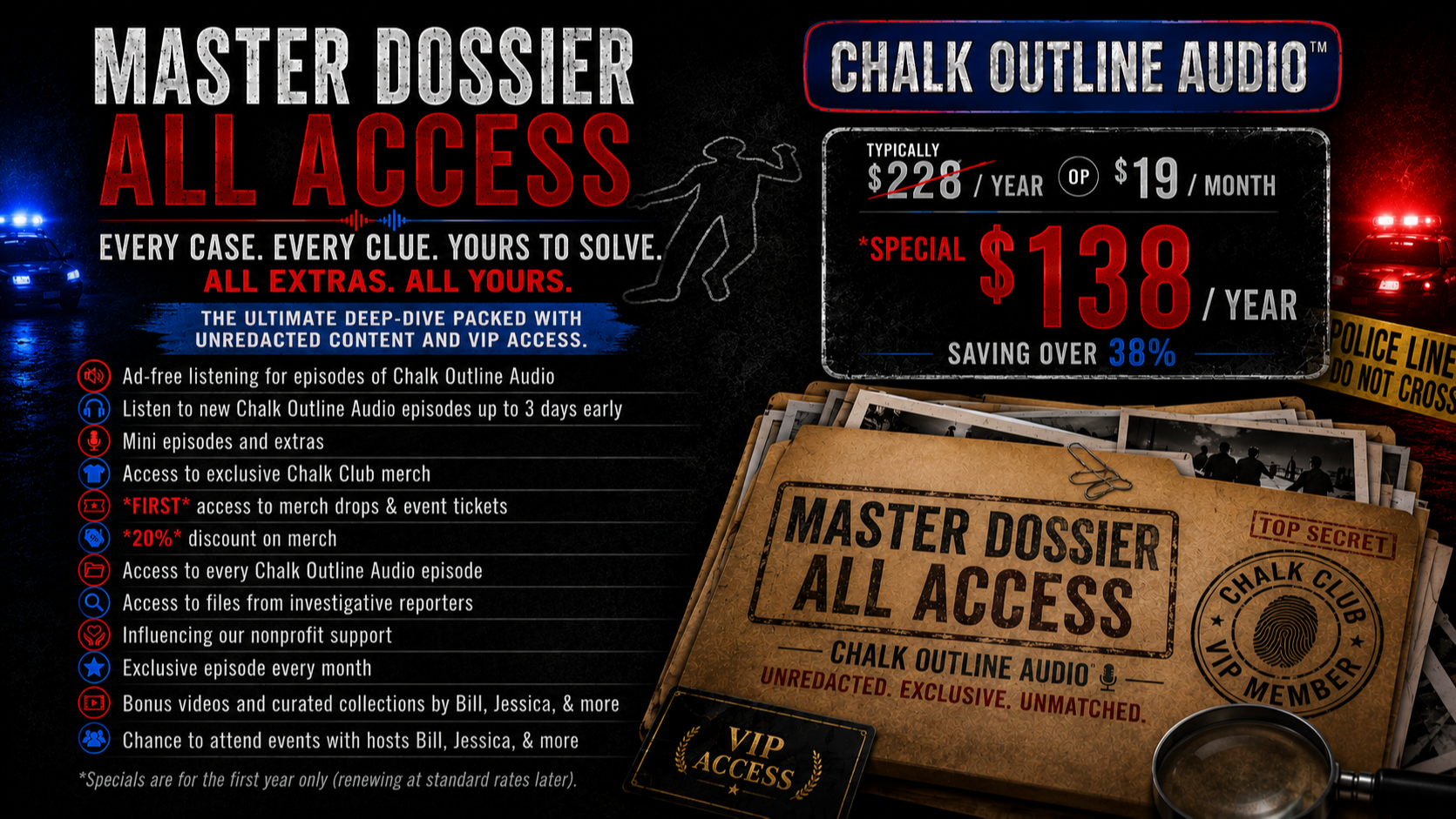 Master Dossier All Access - Monthly