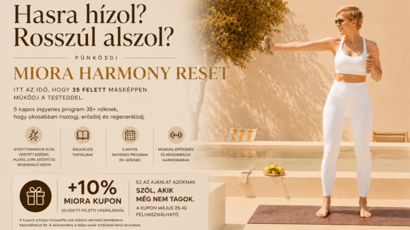 Pünkösdi Miora Hormon Reset