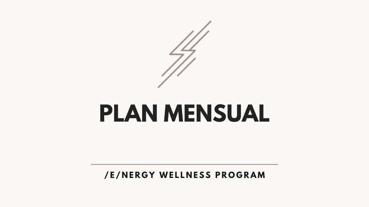 PLAN MENSUAL