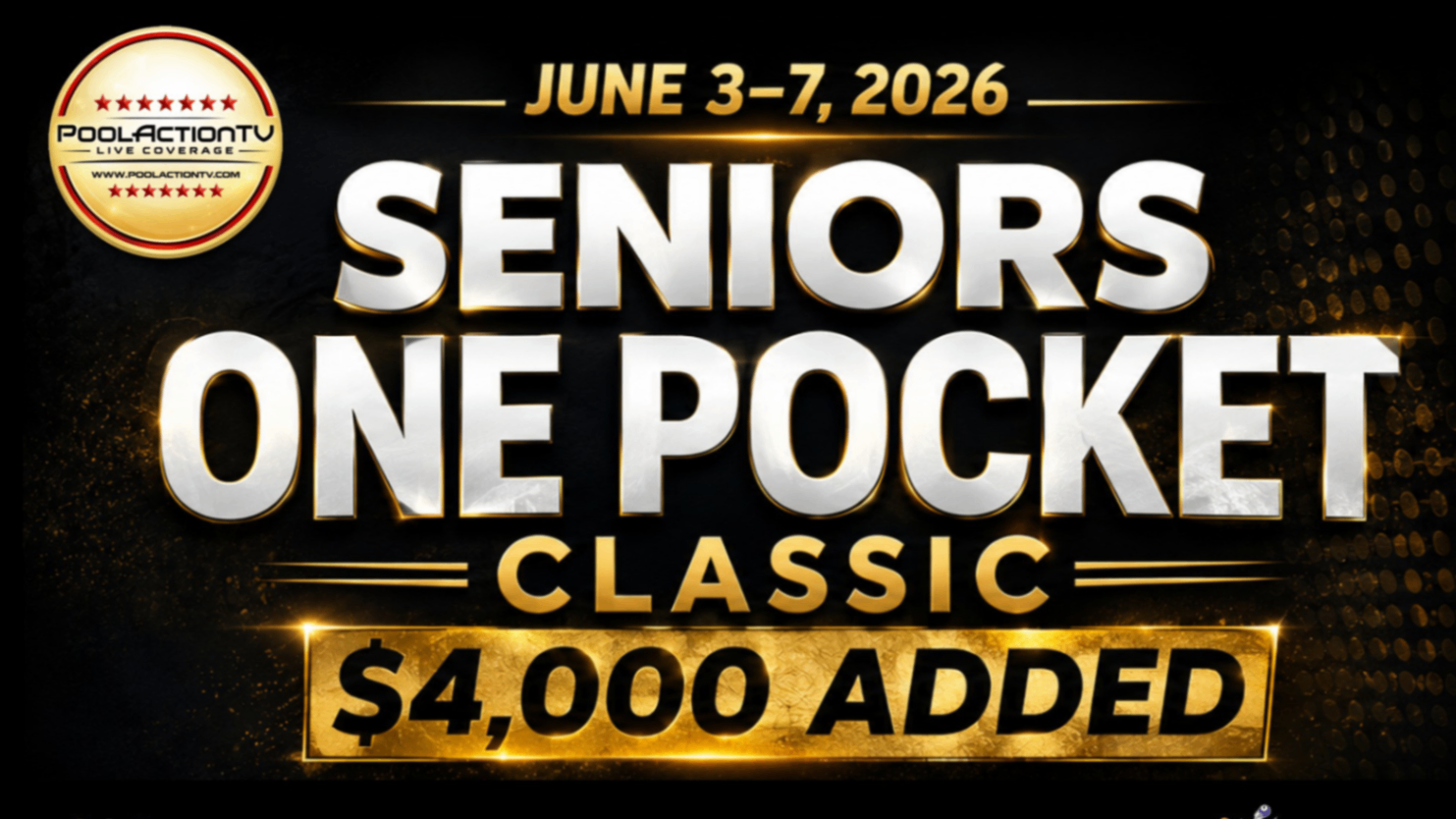 Seniors One Pocket Miami 2026 Event Pass