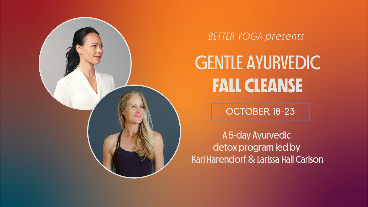 Gentle Ayurvedic Fall Cleanse