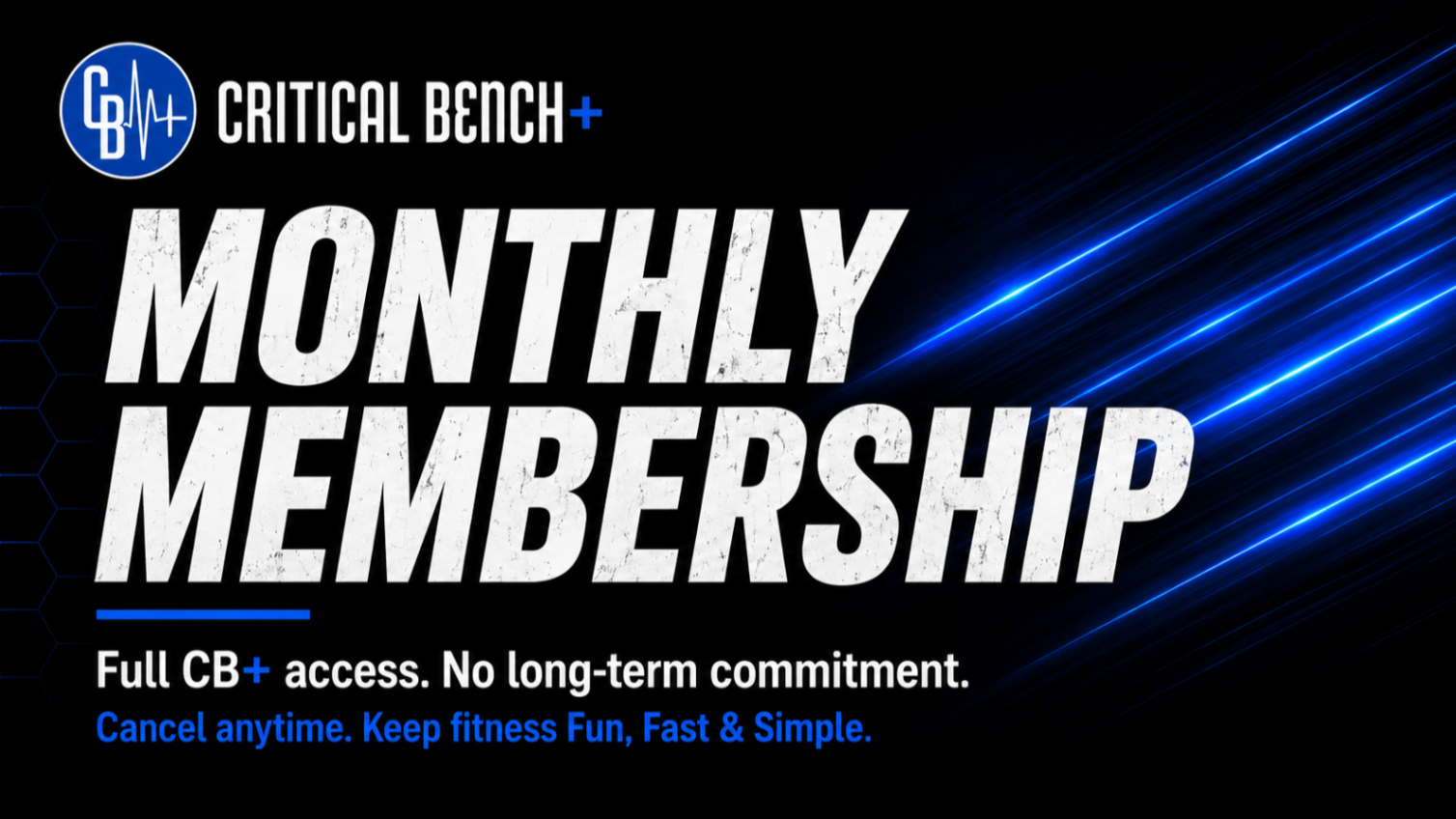 CB+ Monthly Membership