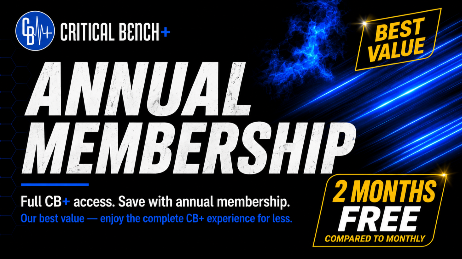 CB+ Annual Membership