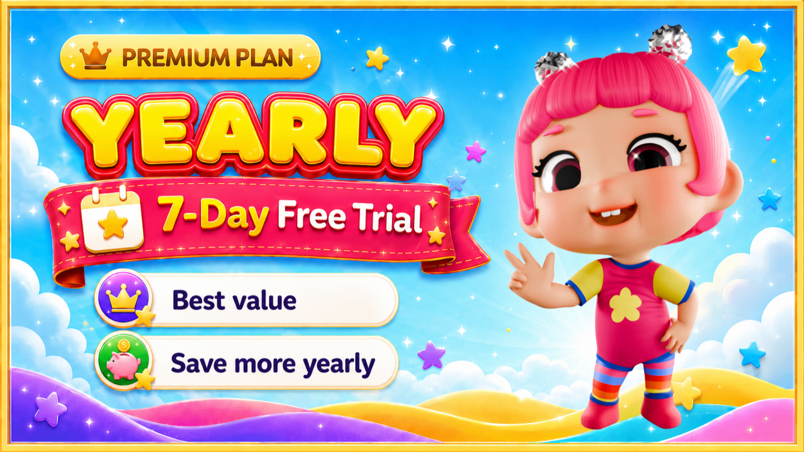 Yearly Family Membership