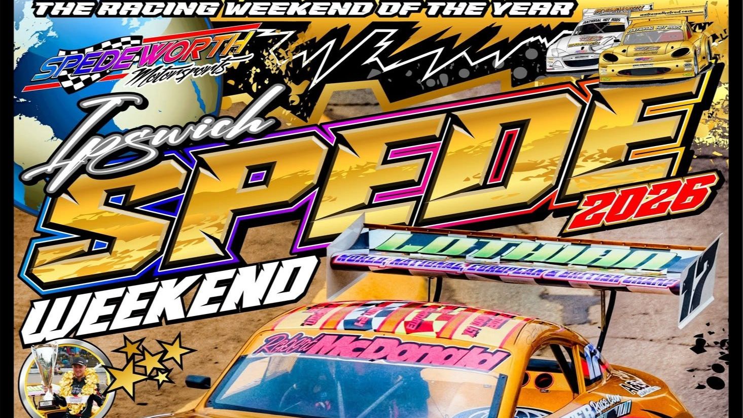 Ipswich Spedeweekend 2026 Live Stream BOTH DAYS