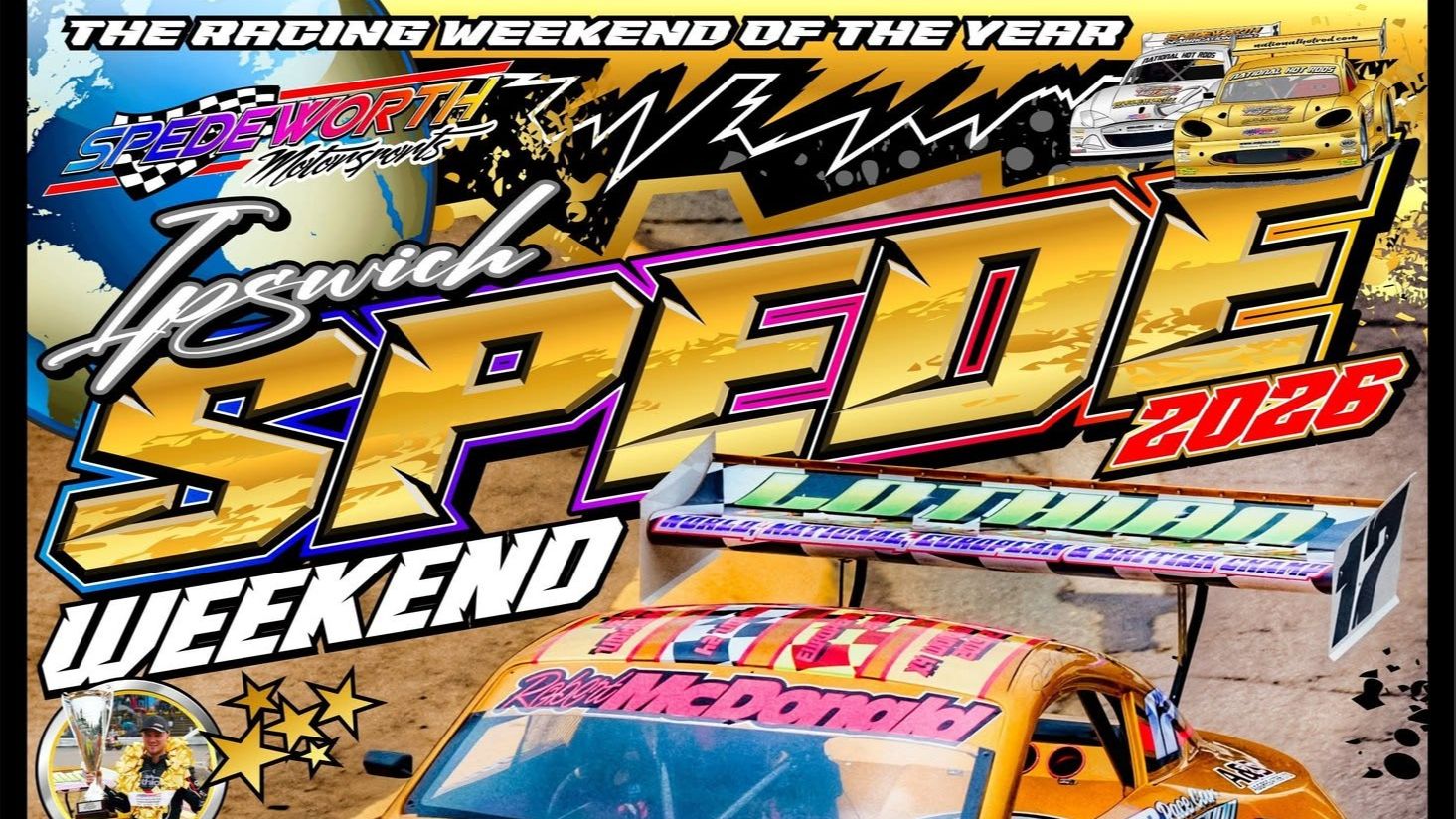 Ipswich Spedeweekend 2026 Live Stream SUNDAY ONLY 5th July
