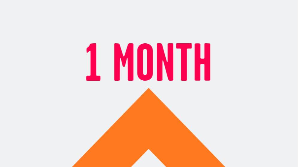 1 Month Membership