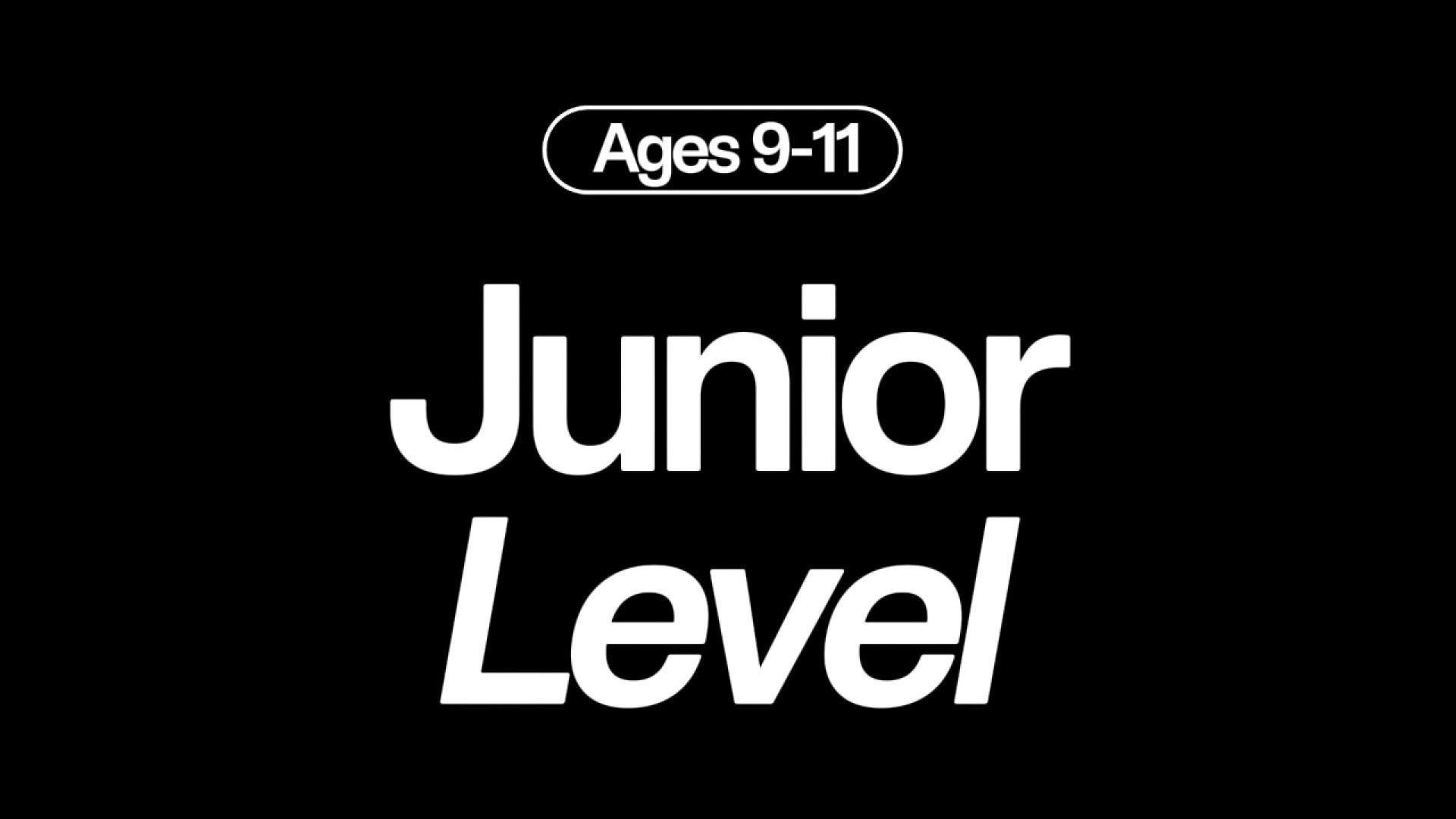 Junior Level (9-11 years old)