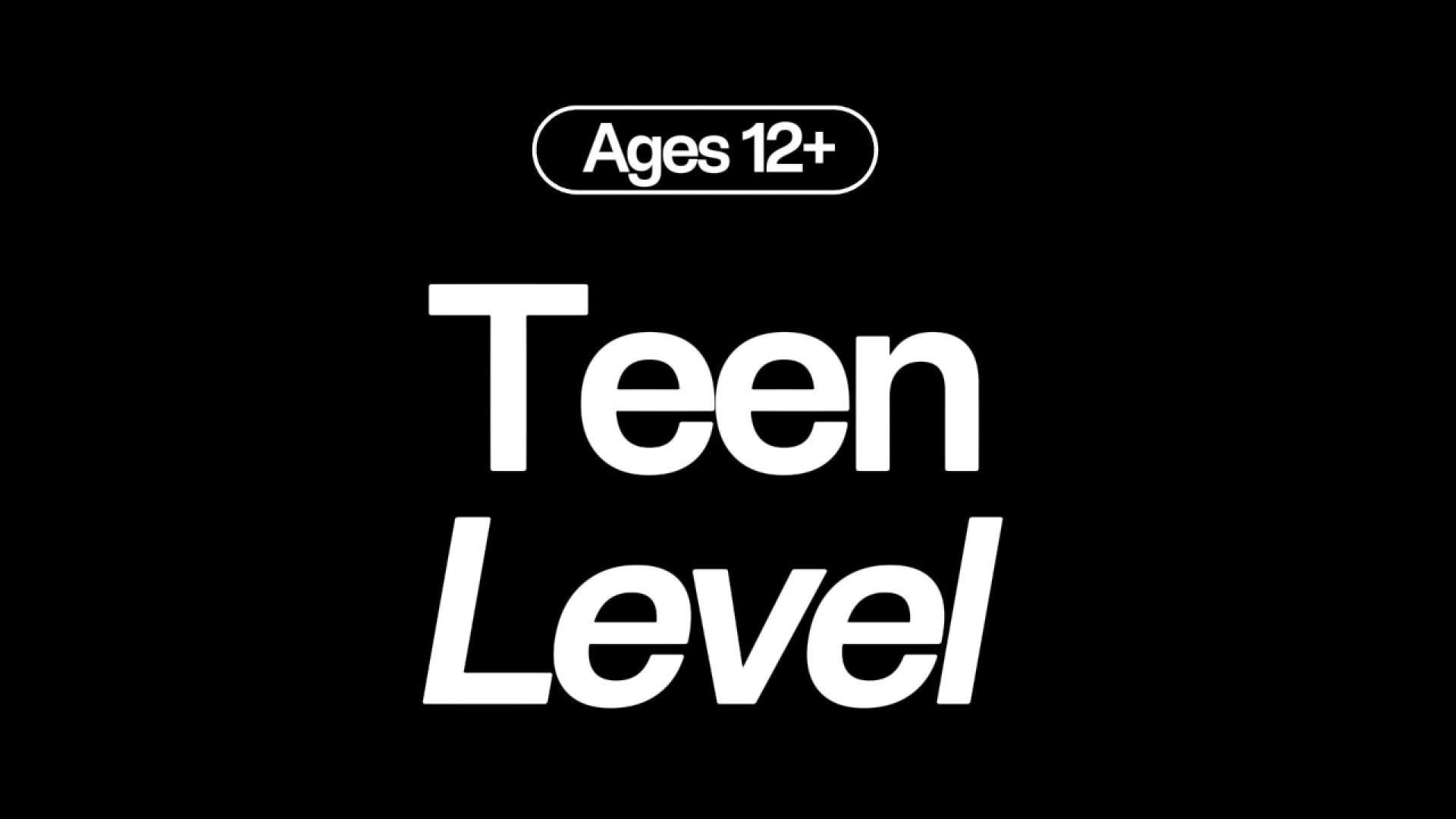 Teen Level (12+ years old)