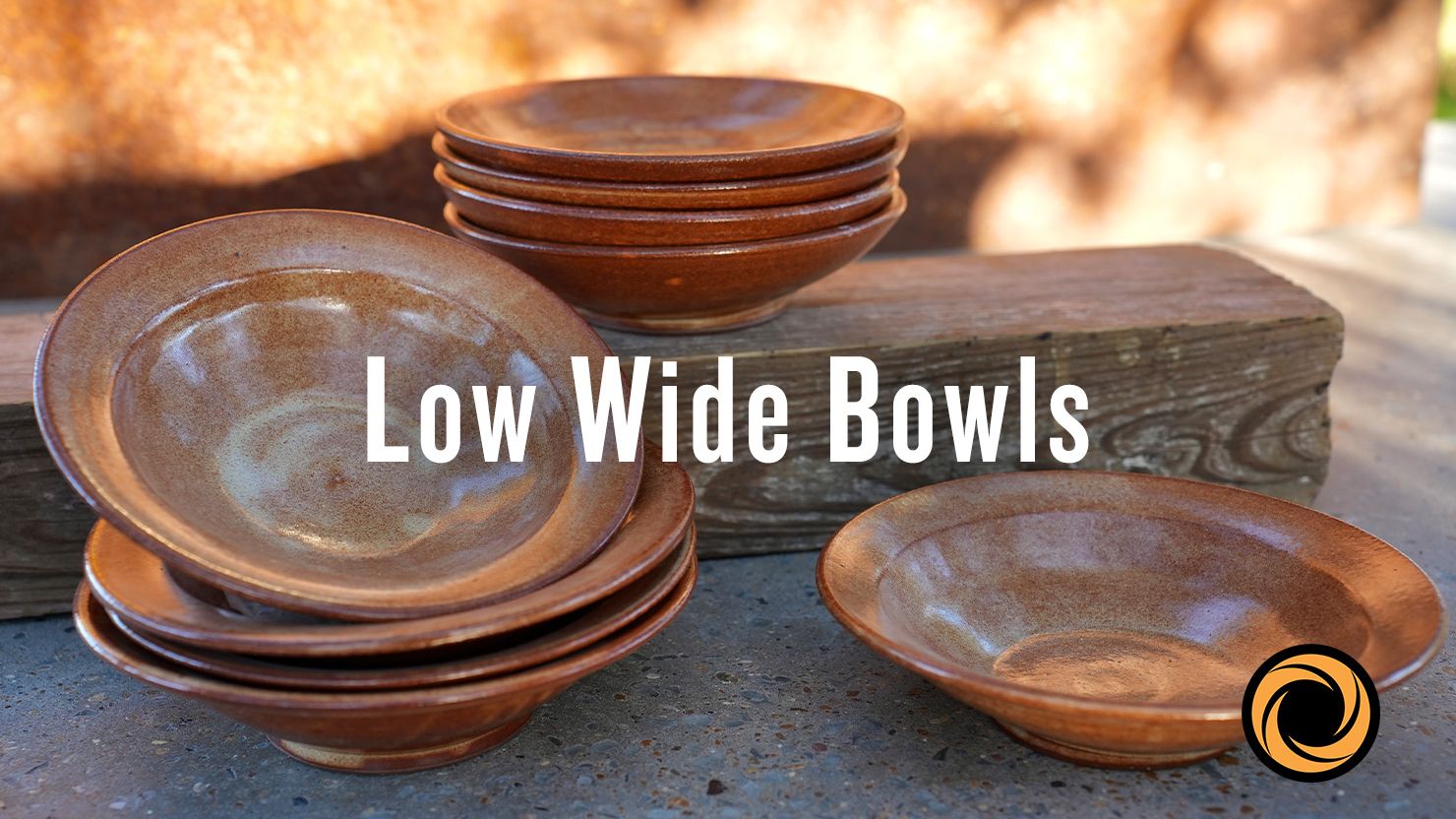 Low Wide Bowls