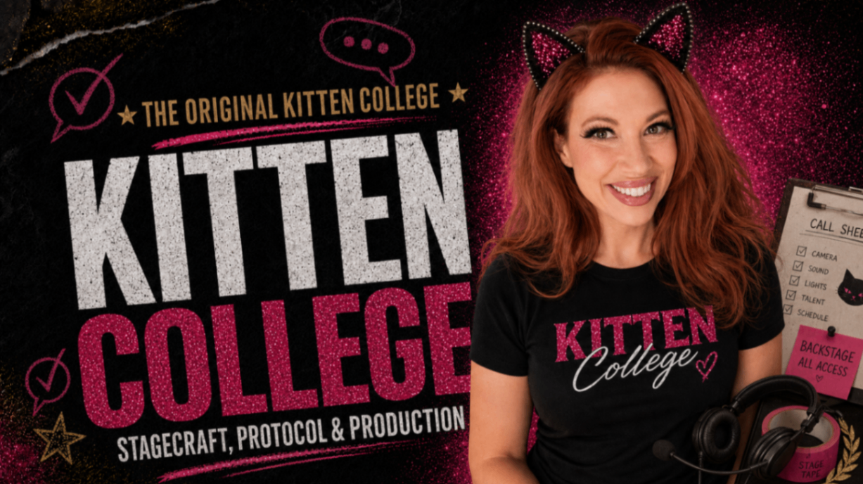 Kitten College: Stagecraft, Protocol & Production