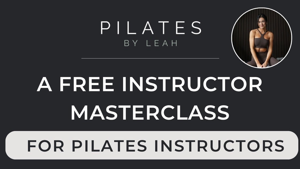 Confidence Isn't a Certification: A Free Masterclass for Pilates Instructors