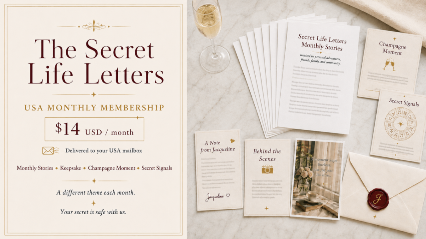 The Secret Life Letters — Monthly Membership