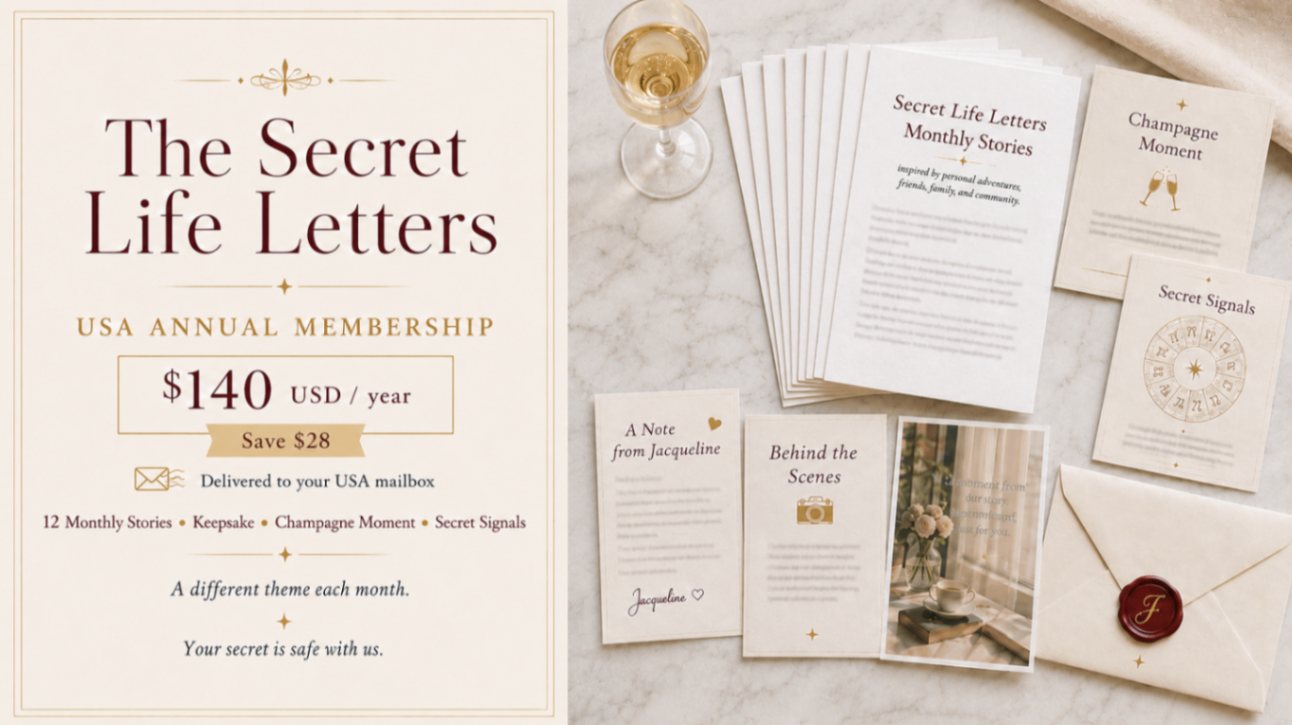 The Secret Life Letters — Yearly Membership