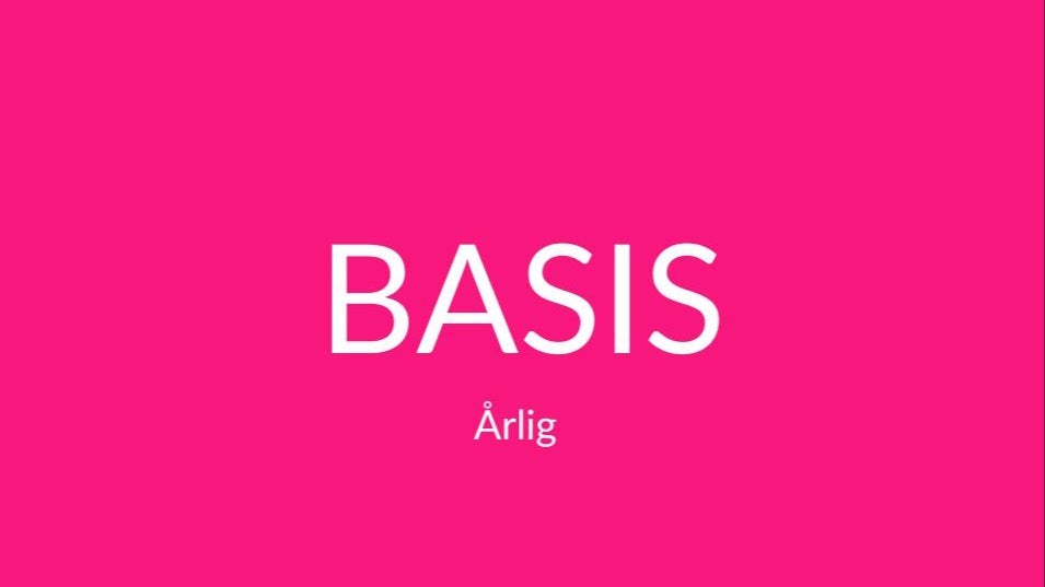 Årlig - 3490 kr/ år