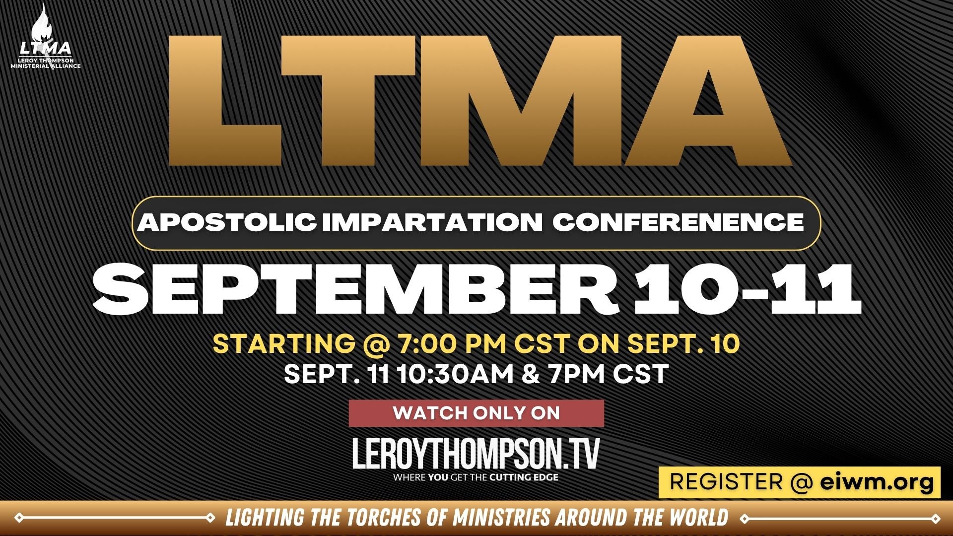 LTMA Apostolic Impartation Conference | September 10-11