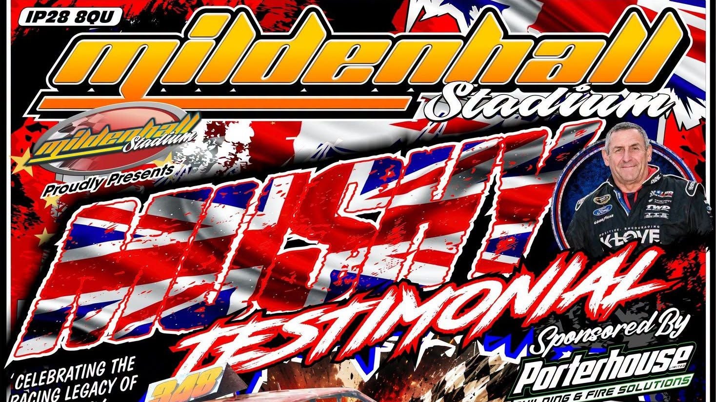 Mildenhall 29th August 2026 Mushy Testimonial