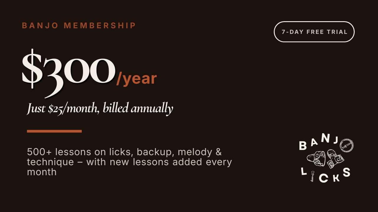Banjo Only - Annual Membership
