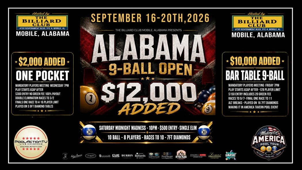 2026 Alabama Open Thursday