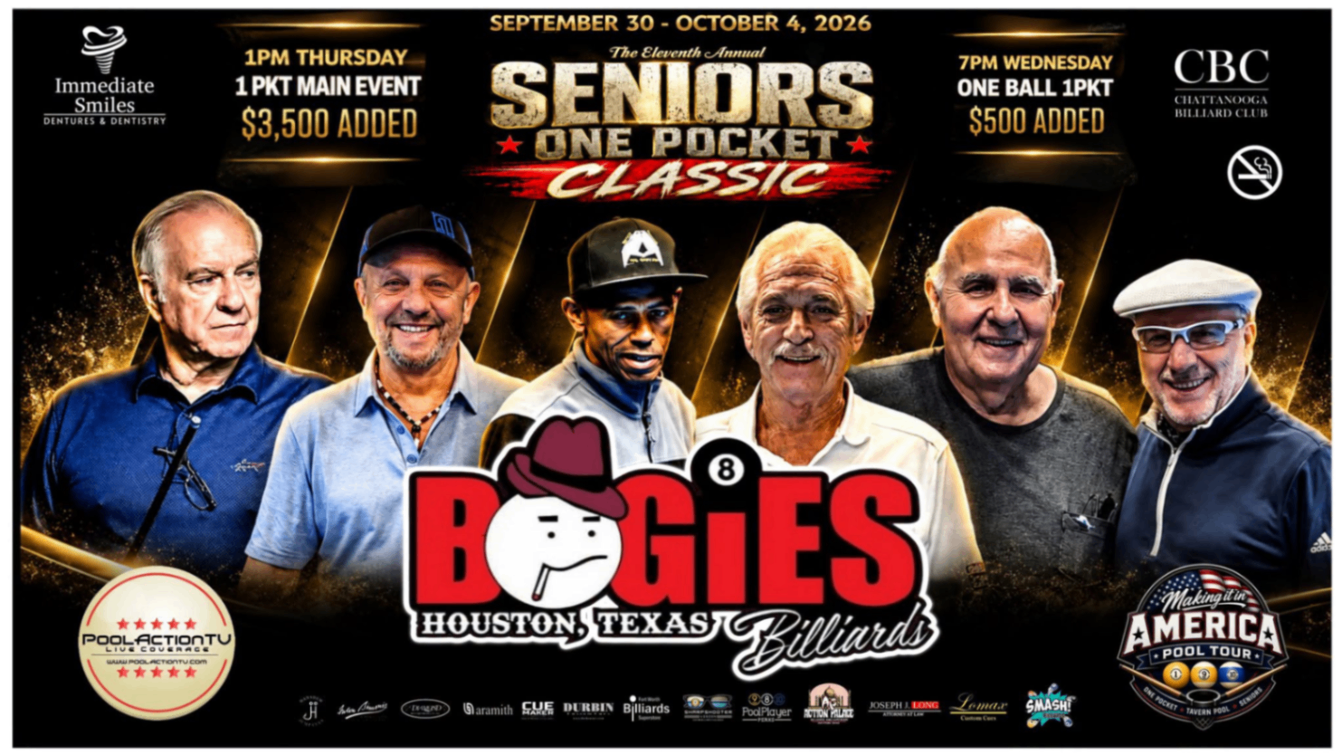 2026 Seniors One Pocket Houston Wed