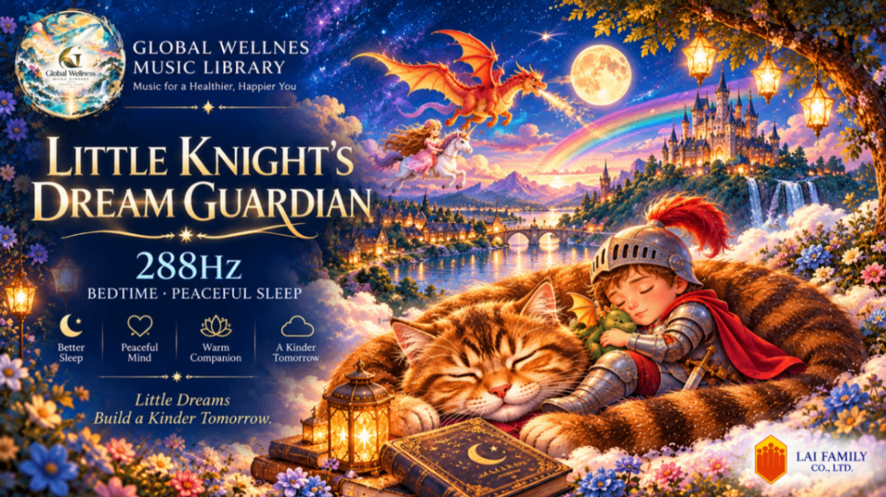 Little Knight’s Dream Guardian｜288Hz Bedtime & Peaceful Sleep