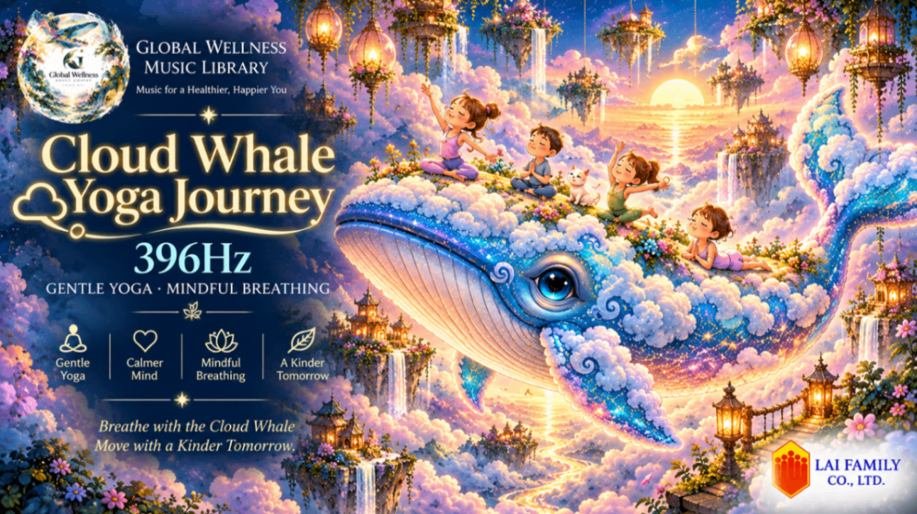 Cloud Whale Yoga Journey｜396Hz Mindful Yoga & Breathing