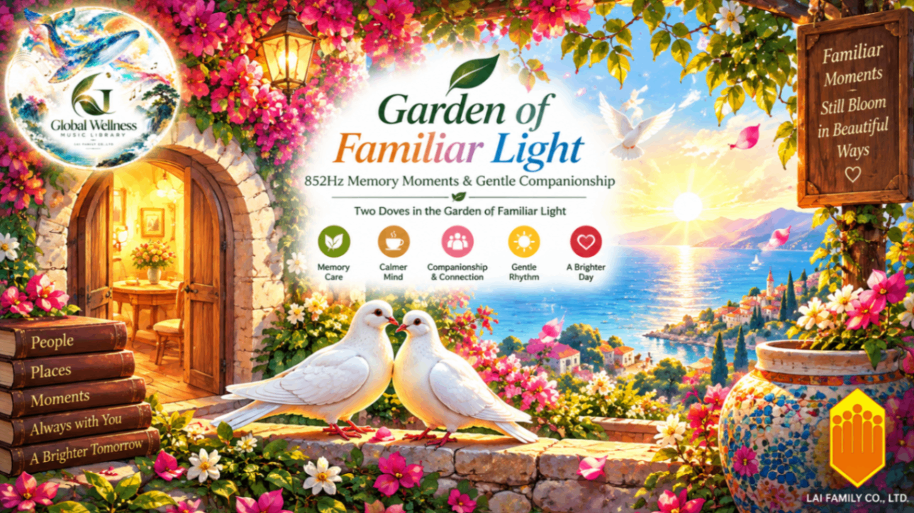Garden of Familiar Light｜852Hz Memory Moments & Gentle Companionship