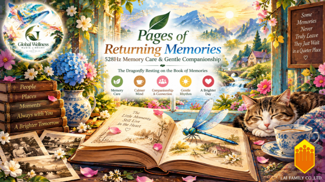 Pages of Returning Memories｜528Hz Memory Care & Gentle 