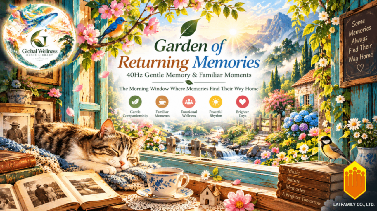 Garden of Returning Memories｜40Hz Gentle Memory & Familiar Moments