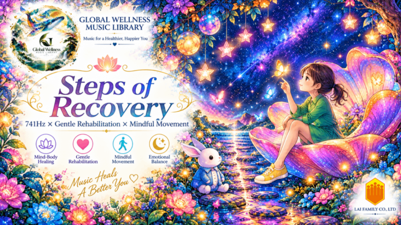 Recovery Garden Journey｜741Hz Mindful Movement & Gentle Progress