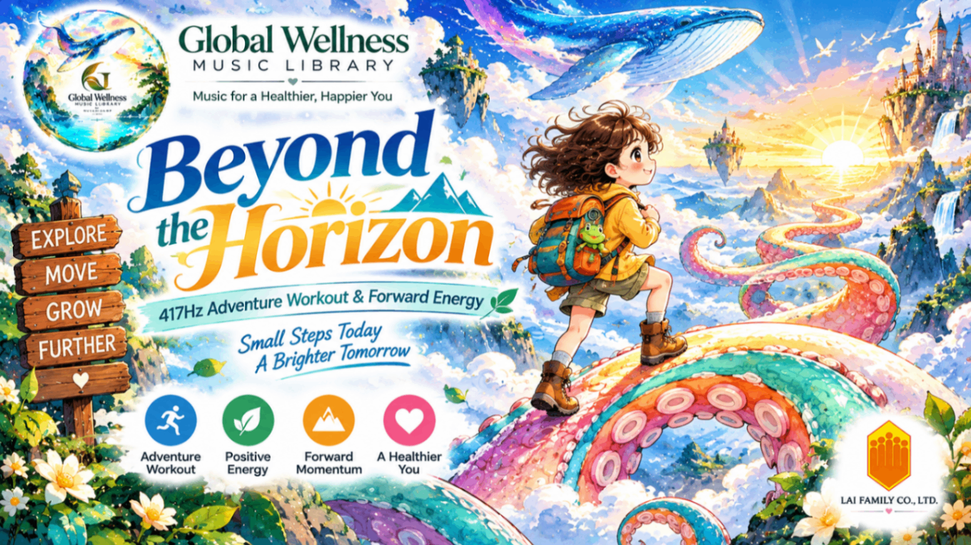 Beyond the Horizon｜417Hz Adventure Workout & Forward Energy