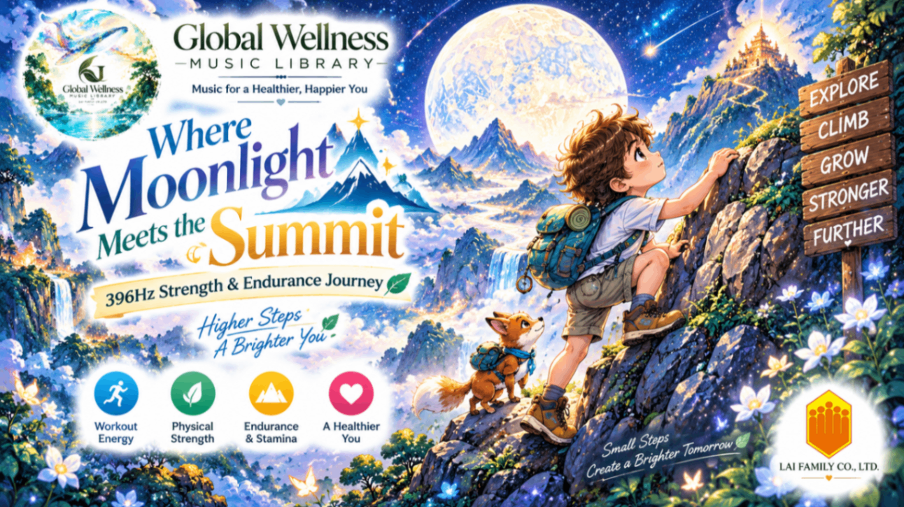 Where Moonlight Meets the Summit｜396Hz Strength & Endurance Journey